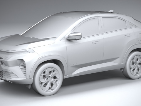 Tata Curvv 2025 3D Модель