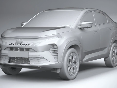Tata Curvv 2025 3D Model