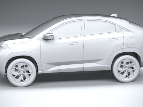 Tata Curvv 2025 3D Модель