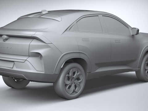 Tata Curvv 2025 3D Модель
