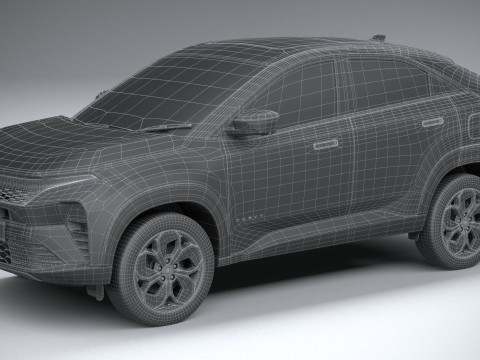 Tata Curvv 2025 3D Модель