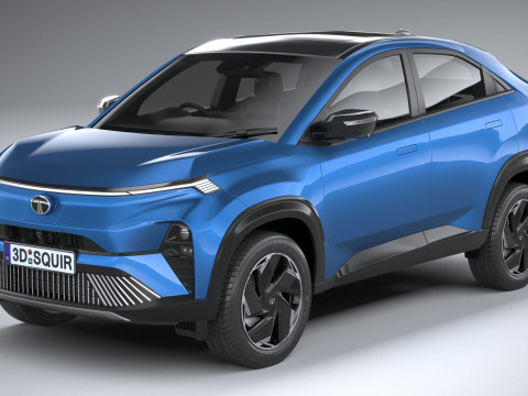 Tata Curvv EV 2025 3D Model