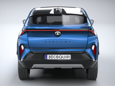 Tata Curvv EV 2025 3D Model