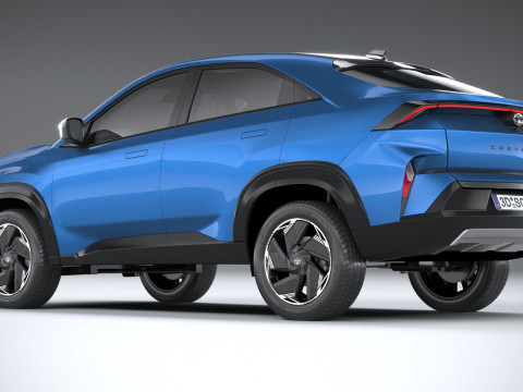 Tata Curvv EV 2025 3D Model