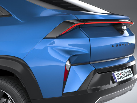 Tata Curvv EV 2025 3D Model