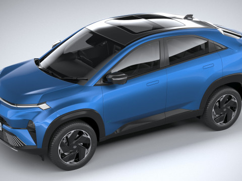 Tata Curvv EV 2025 3D Model