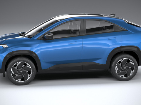 Tata Curvv EV 2025 3D Model