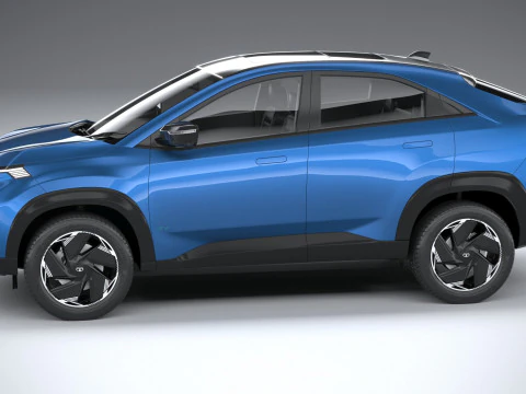 Tata Curvv EV 2025 3D Model