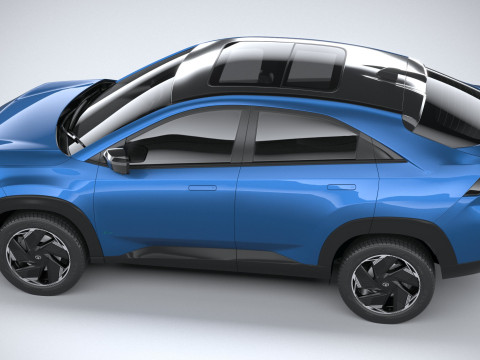 Tata Curvv EV 2025 3D Model