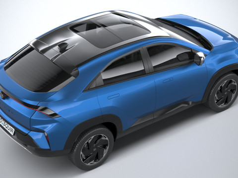Tata Curvv EV 2025 3D Model
