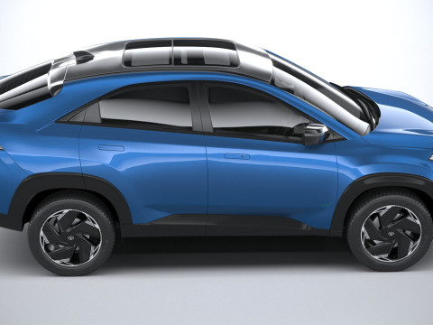 Tata Curvv EV 2025 3D Model