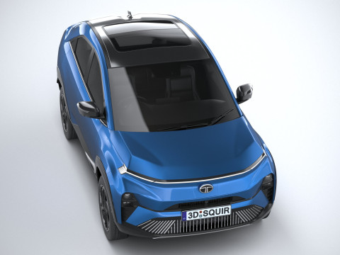 Tata Curvv EV 2025 3D Model