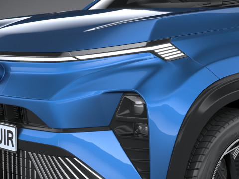 Tata Curvv EV 2025 3D Model