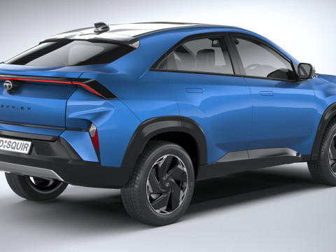 Tata Curvv EV 2025 3D Model