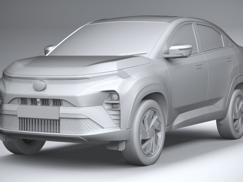Tata Curvv EV 2025 3D Model