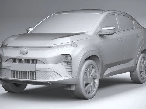 Tata Curvv EV 2025 3D Model