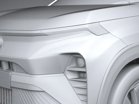 Tata Curvv EV 2025 3D Model