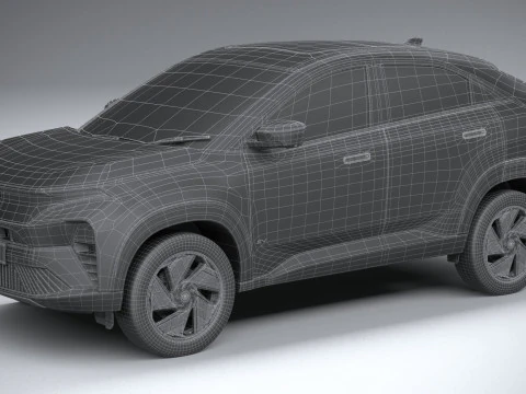 Tata Curvv EV 2025 3D Model