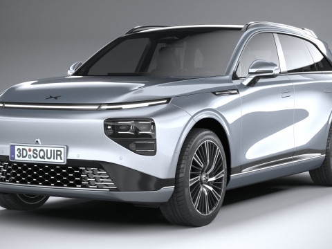 XPeng G9 2025 3D Model
