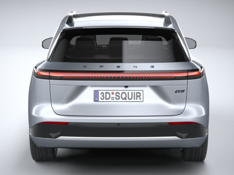 XPeng G9 2025 3D Model