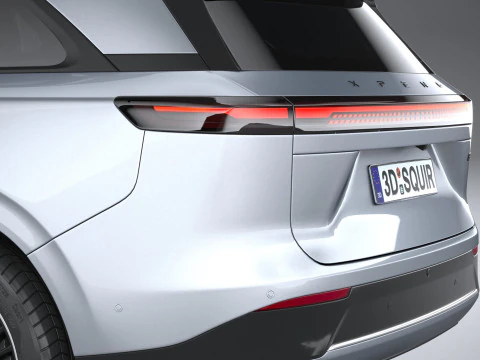 XPeng G9 2025 Modello 3D