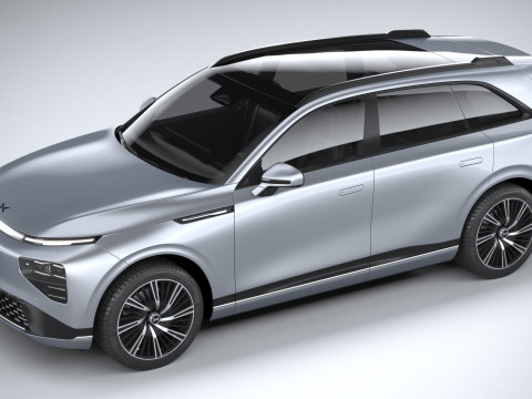 XPeng G9 2025 3D Model