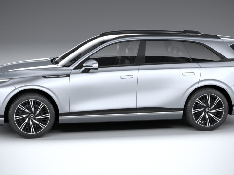 XPeng G9 2025 3D Model