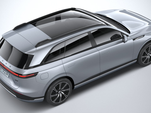 XPeng G9 2025 3D Model