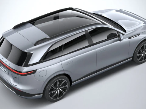 XPeng G9 2025 Modello 3D