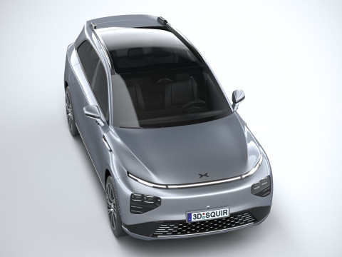 XPeng G9 2025 3D Model