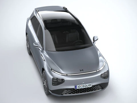 XPeng G9 2025 Modello 3D