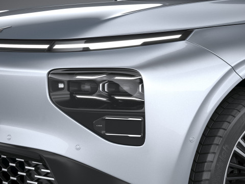 XPeng G9 2025 3D Model