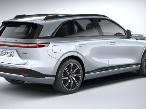 XPeng G9 2025 3D Model