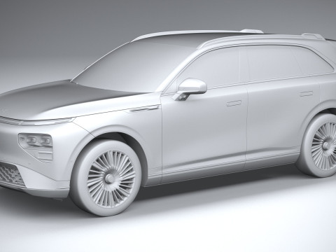 XPeng G9 2025 3D Model