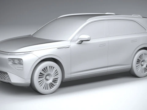 XPeng G9 2025 Modello 3D