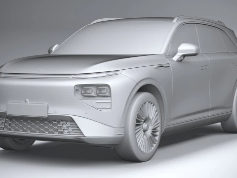 XPeng G9 2025 Modello 3D