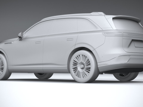 XPeng G9 2025 3D Model