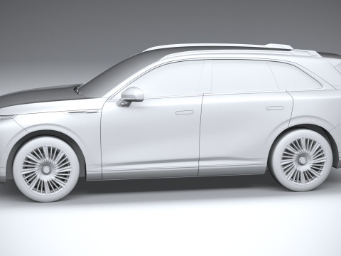 XPeng G9 2025 3D Model