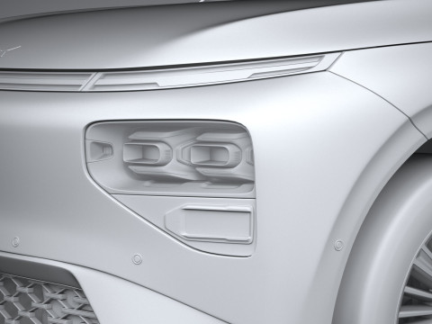 XPeng G9 2025 3D Model