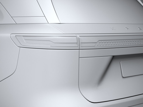 XPeng G9 2025 3D Model