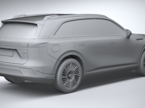 XPeng G9 2025 3D Model