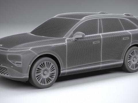XPeng G9 2025 3D Model