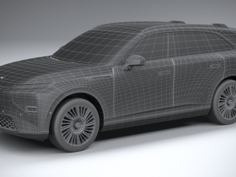 XPeng G9 2025 3D Model