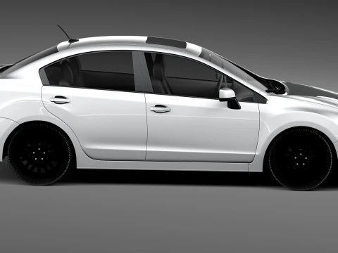 Subaru Impreza Sedan 2013 3D Model