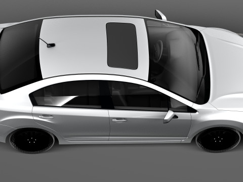 Subaru Impreza Sedan 2013 3D Модель