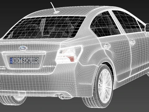Subaru Impreza Sedan 2013 3D Model