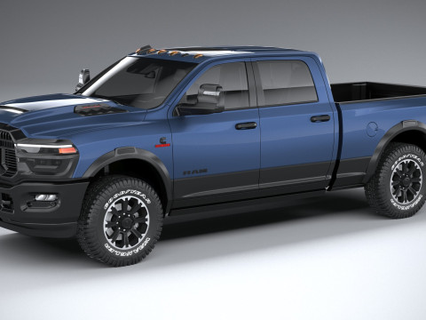 RAM Heavy Duty 2025 Model 3D