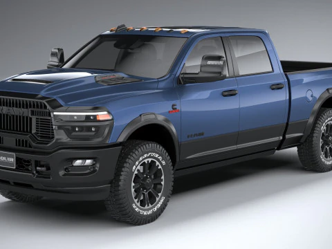 RAM Heavy Duty 2025 3D Model