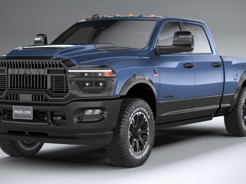 RAM Heavy Duty 2025 3D 模型