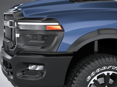 RAM Heavy Duty 2025 3D 模型